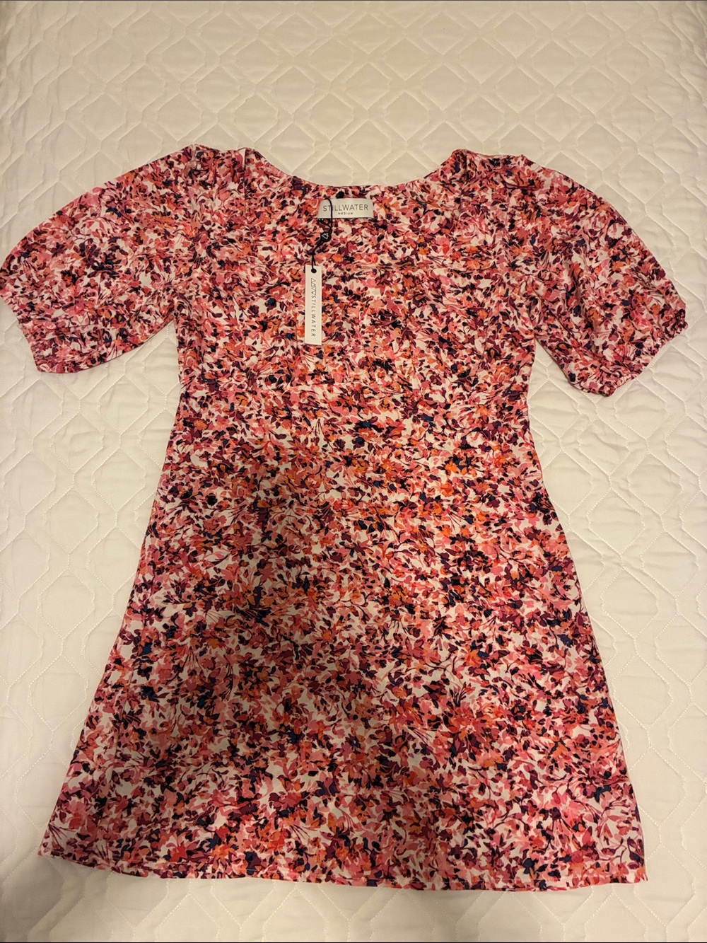 Stillwater floral print mini dress